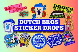 dutch bros stickers