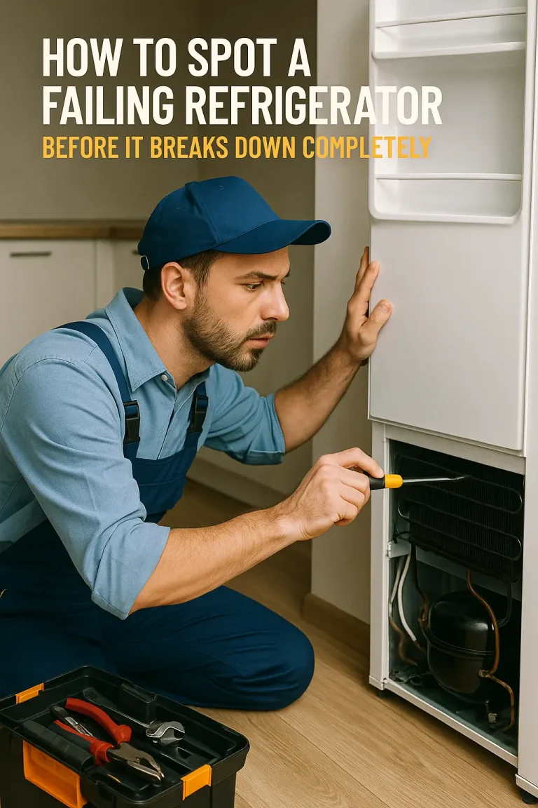 How to Spot a Failing Refrigerator Before It Breaks Down Completely