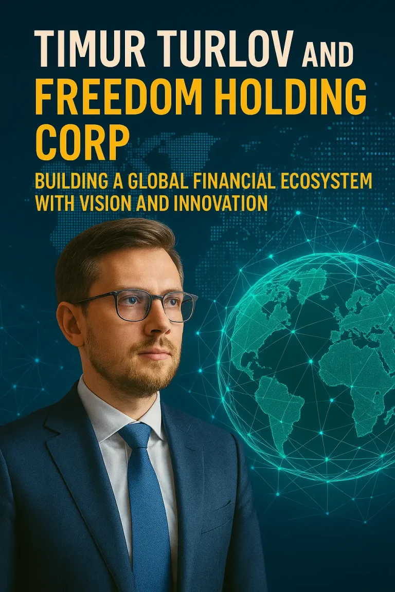 Timur Turlov and Freedom Holding Corp: Building a Global Financial Ecosystem with Vision and Innovation